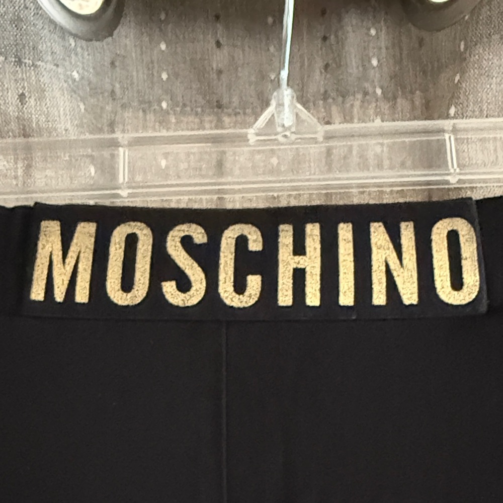 Black Pants with Gold Branding - Picture 2 of 3